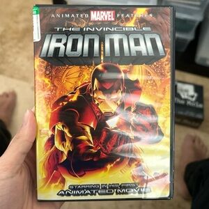 Marvel Iron Man vs. Villain DVD with Red and Green Art